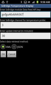download IoBridge Temperature Widget apk